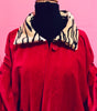 Red velvet bomber jacket  - 2