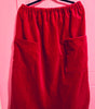 Red velvet skirt  - 3