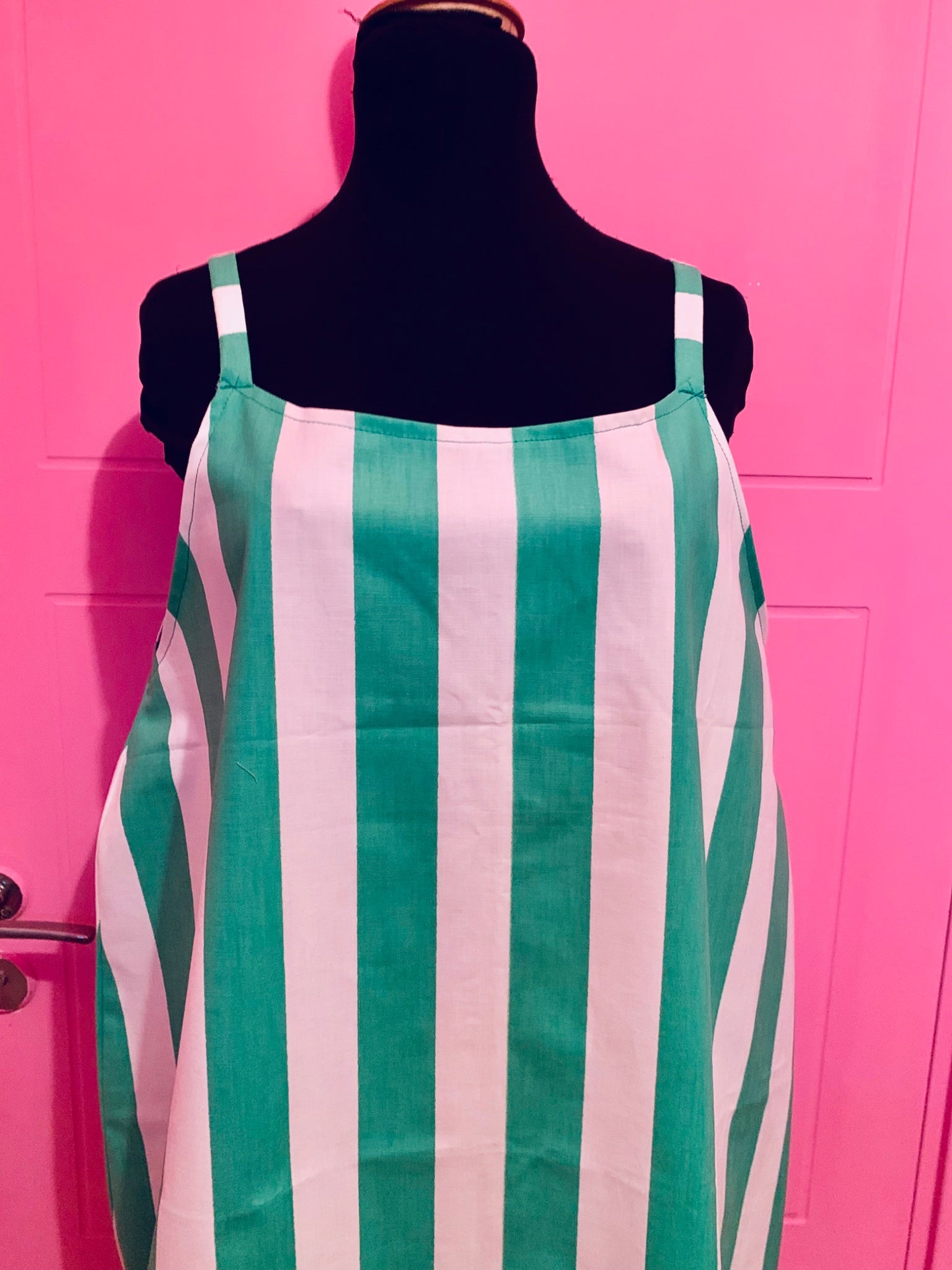 Striped dress L-XL  - 1