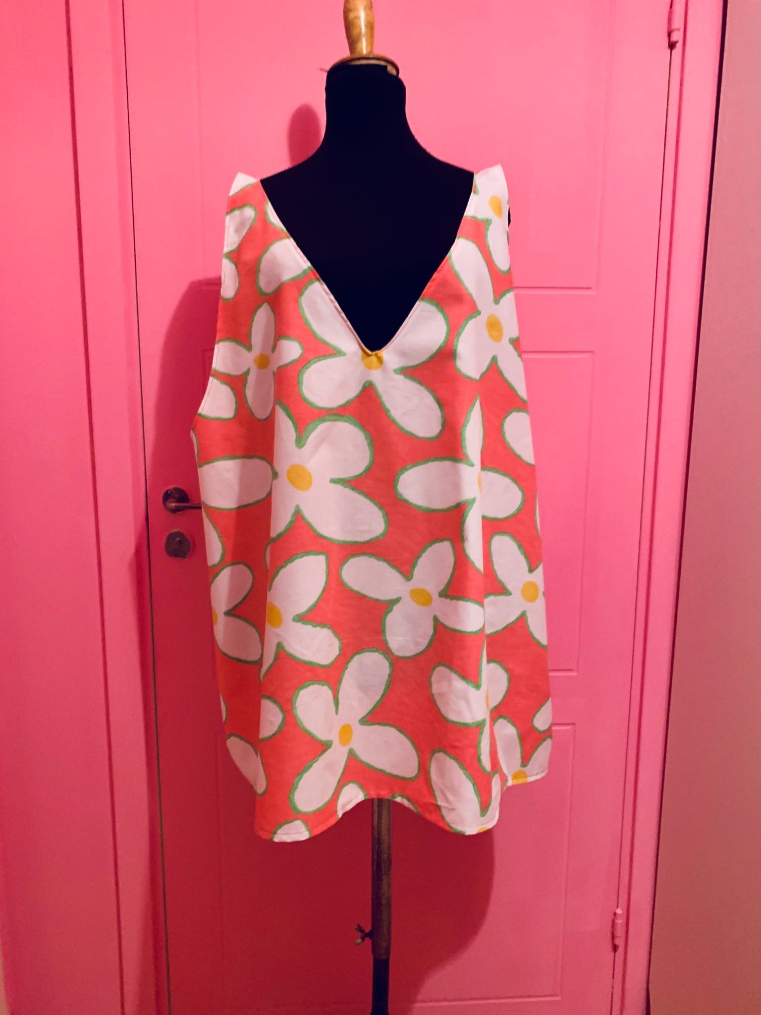 Floral dress L-XXL - 1