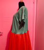 Green & Orange dress M-XL - 4