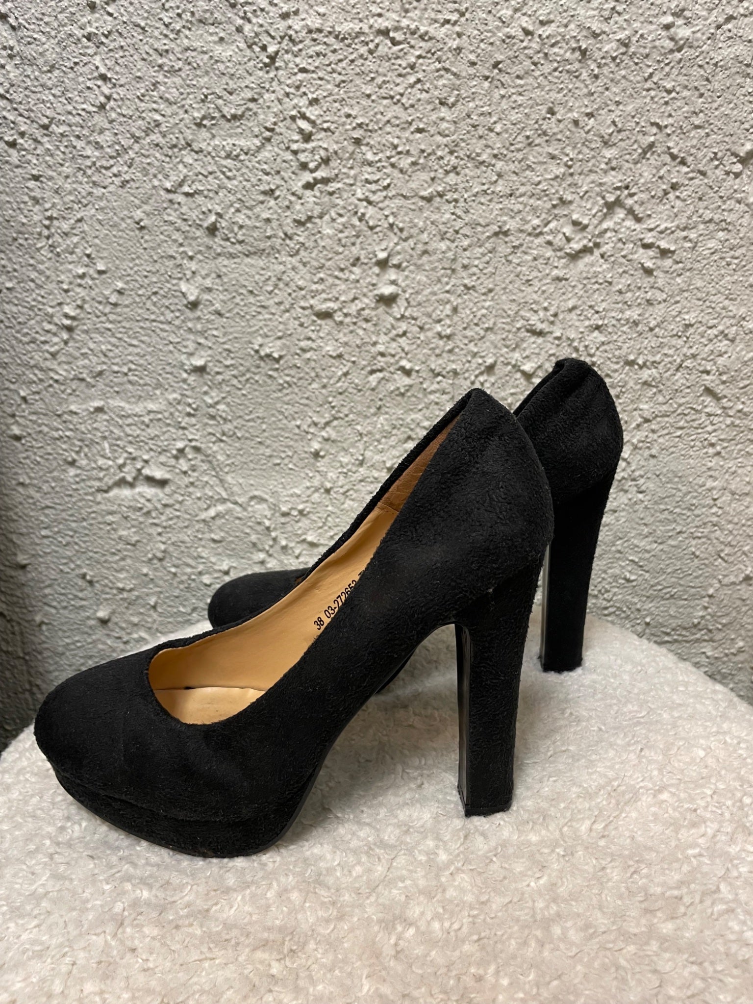 Högklackade pumps Stl 38 - 3