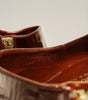 SERGIO ROSSI Ruby Patent Leather Ankle Boot RESTORED Size 38 Eu - 10