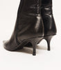 JIMMY CHOO Black Zip Boot Size 38 - 2