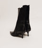 JIMMY CHOO Black Zip Boot Size 38 - 9