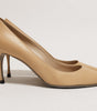 SERGIO ROSSI Salmon Leather Pump Size 39.5 - 2
