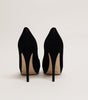 MIU MIU Black Suede Platform Pump Size 41 - 6