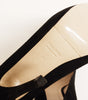 MIU MIU Black Suede Platform Pump Size 41 - 7