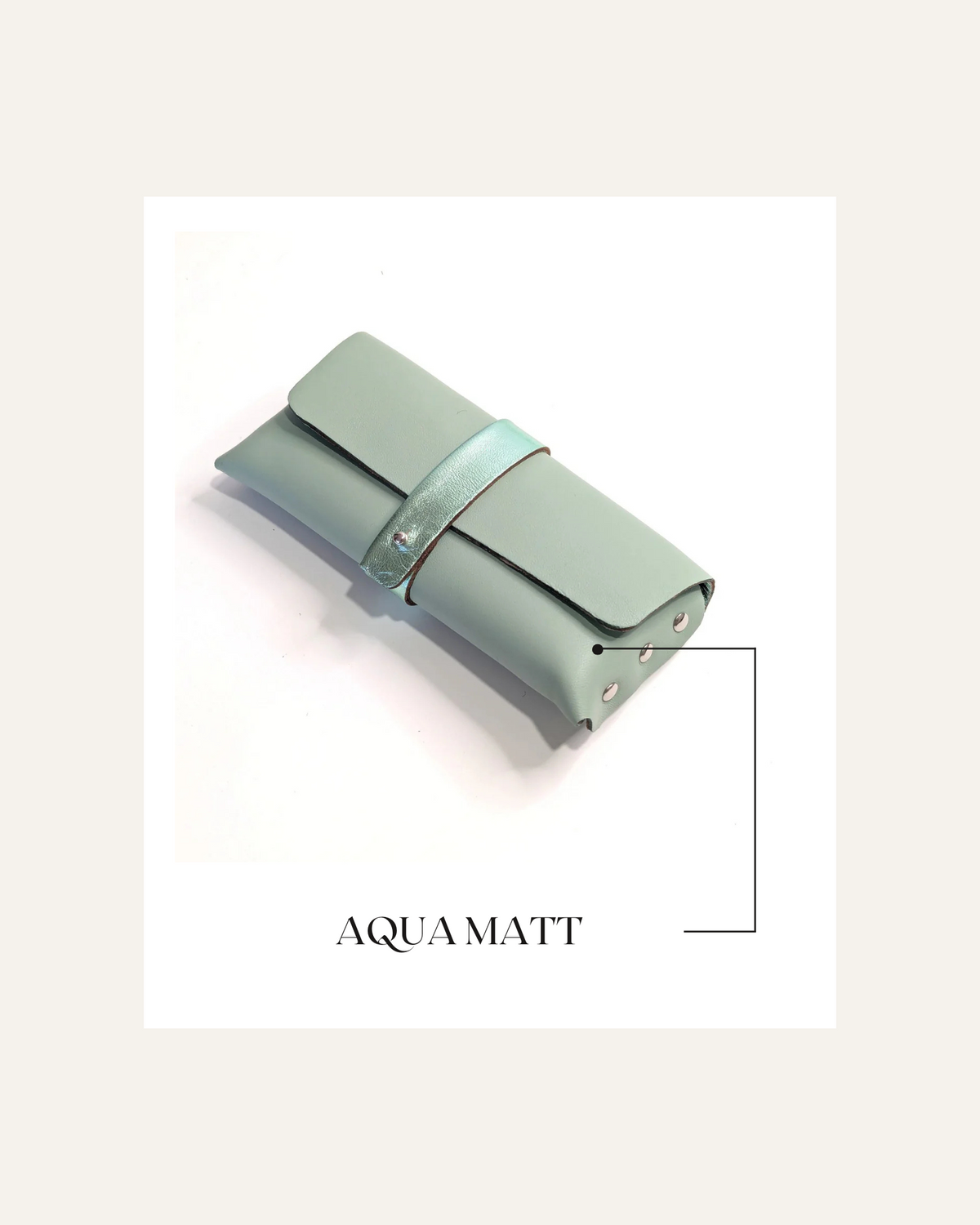 G'Old Atelier Fine Leather Eyeglasses Case - 6