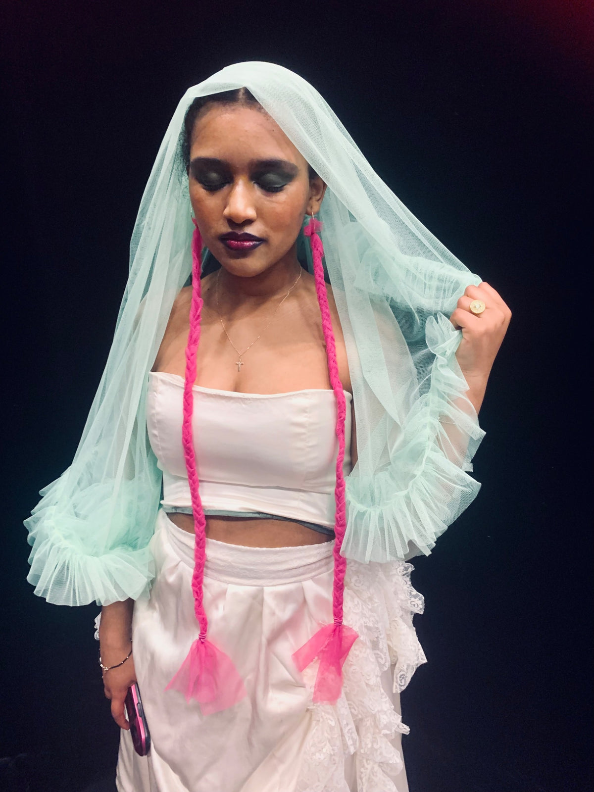 Mari brudslöja Veil