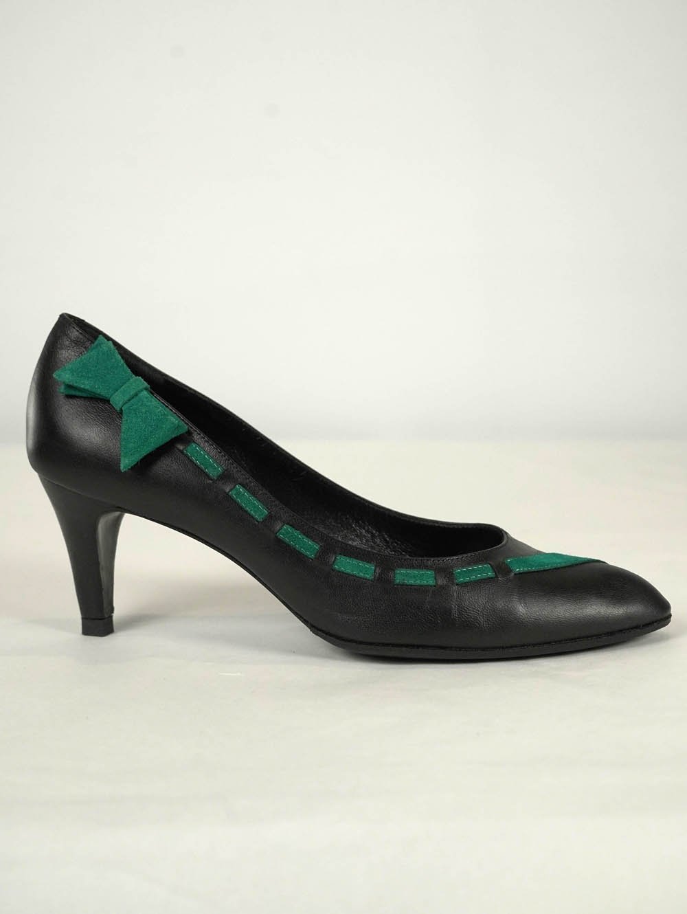 MARC JACOBS Black/Teal Pump EU 38