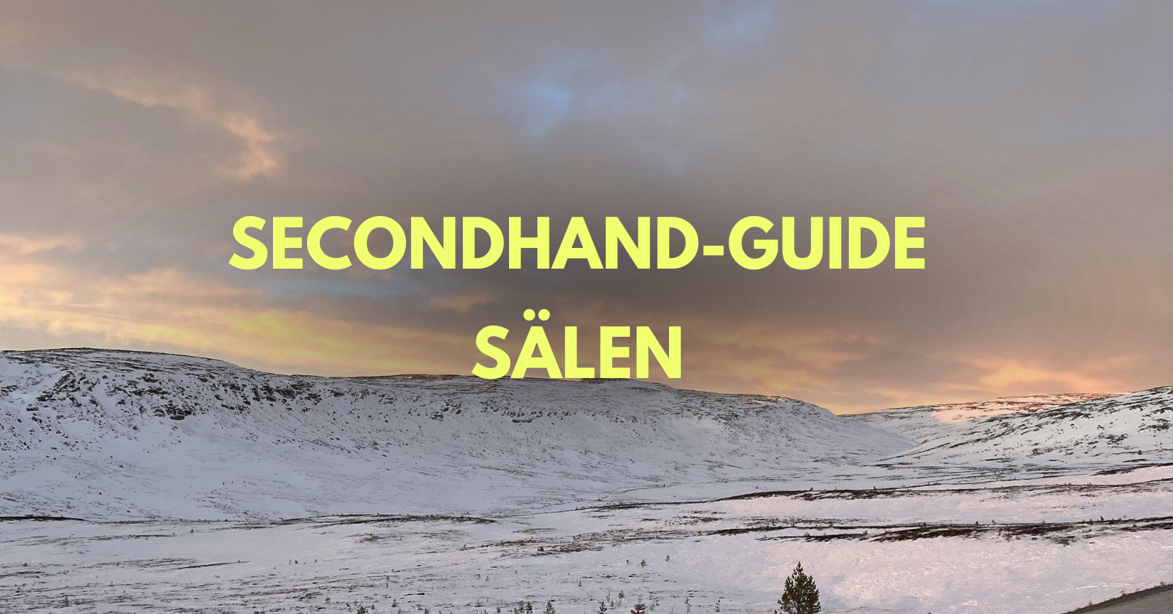 Secondhand Guide to Sälen