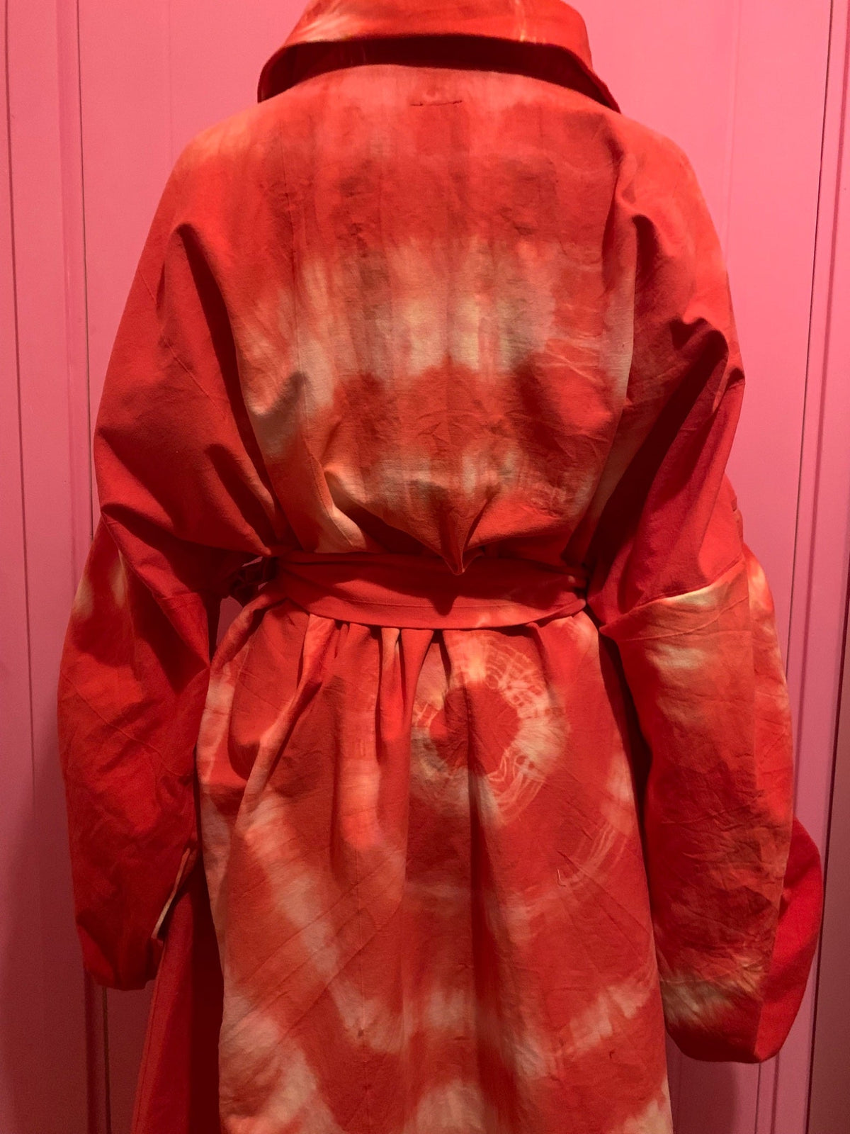 Red Cotton coat M-XXL - 11