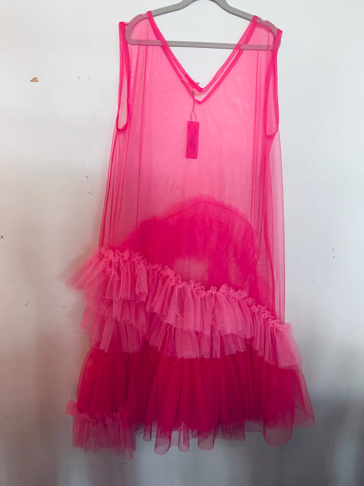 Pink Tulle Dress S-XL - 4