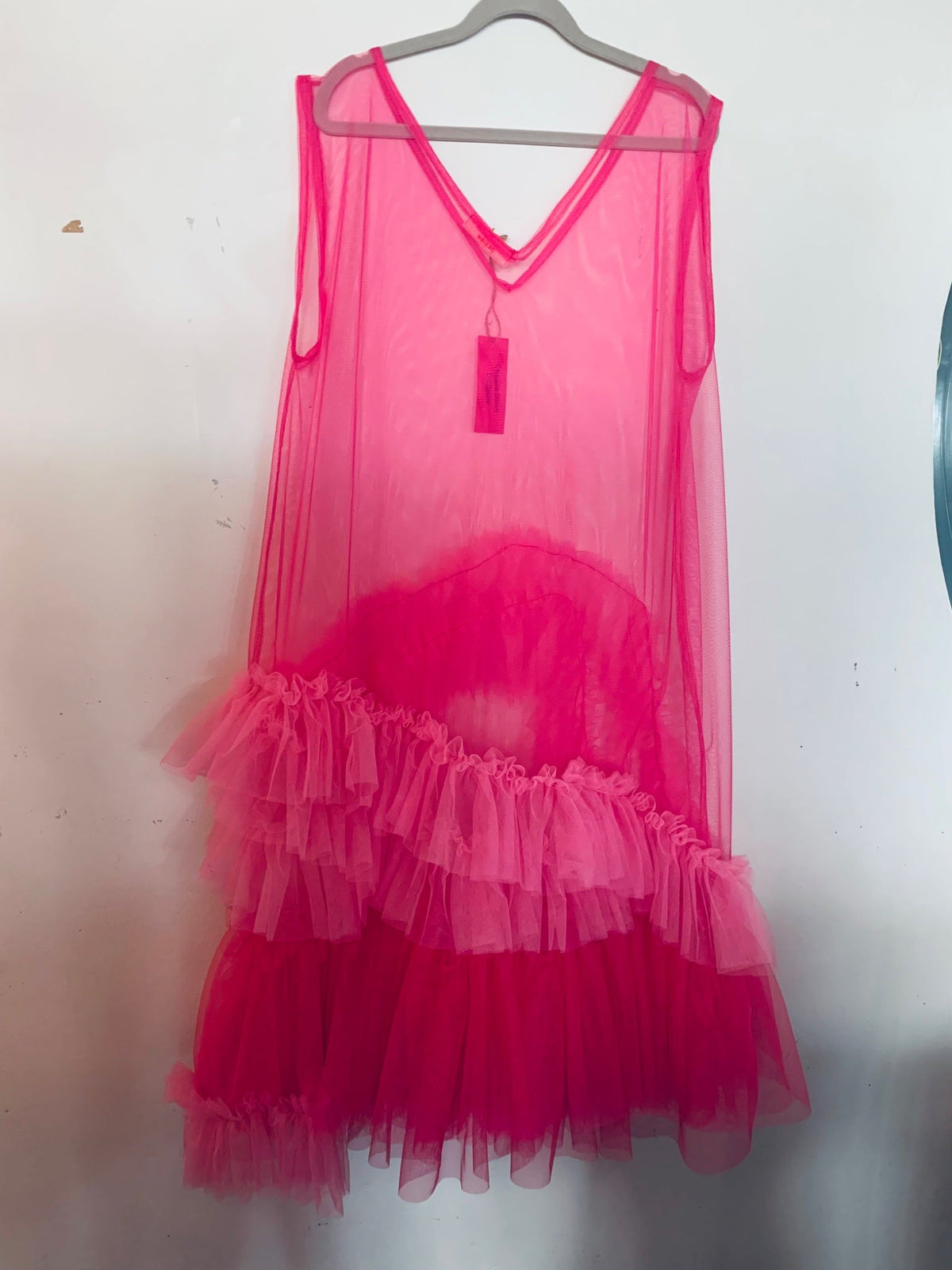 Pink Tulle Dress S-XL - 7