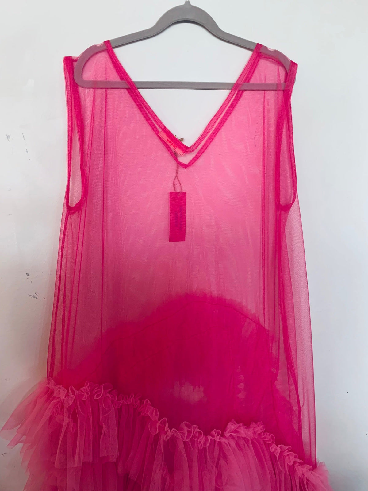 Pink Tulle Dress S-XL - 9