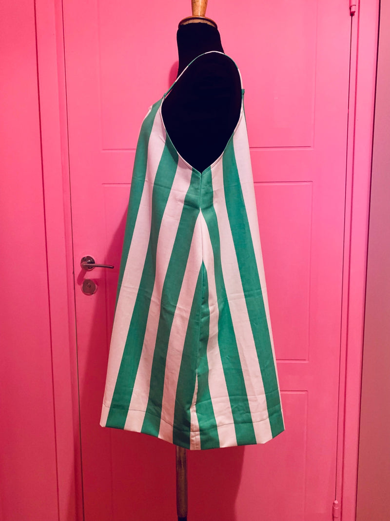 Striped dress L-XL  - 2