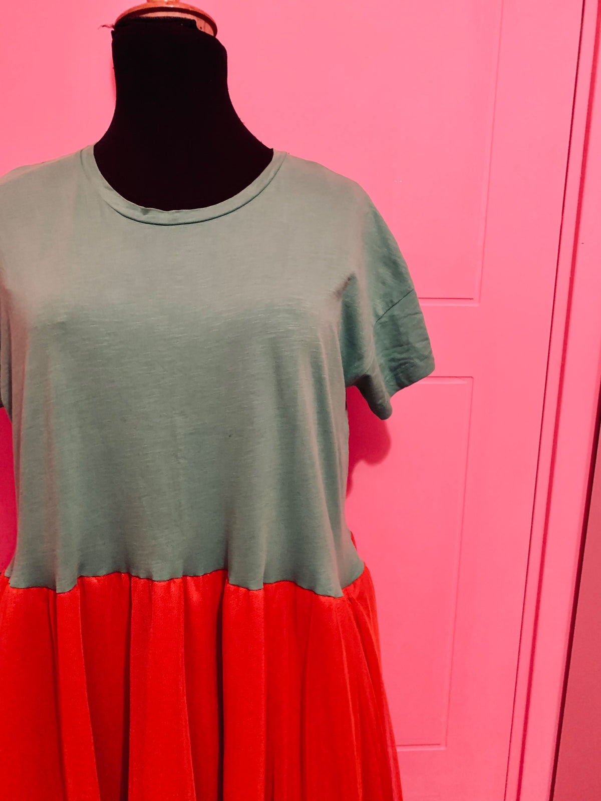 Green & Orange dress M-XL - 3