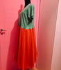 Green & Orange dress M-XL - 5