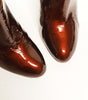 SERGIO ROSSI Ruby Patent Leather Ankle Boot RESTORED Size 38 Eu - 5