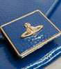 VIVIENNE WESTWOOD Royal Blue Patent Leather Clutch - 11