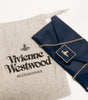 VIVIENNE WESTWOOD Royal Blue Patent Leather Clutch - 12