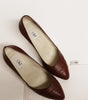 G'OLD ATELIER Vintage Burgundy Pump Size 35,5 - 4