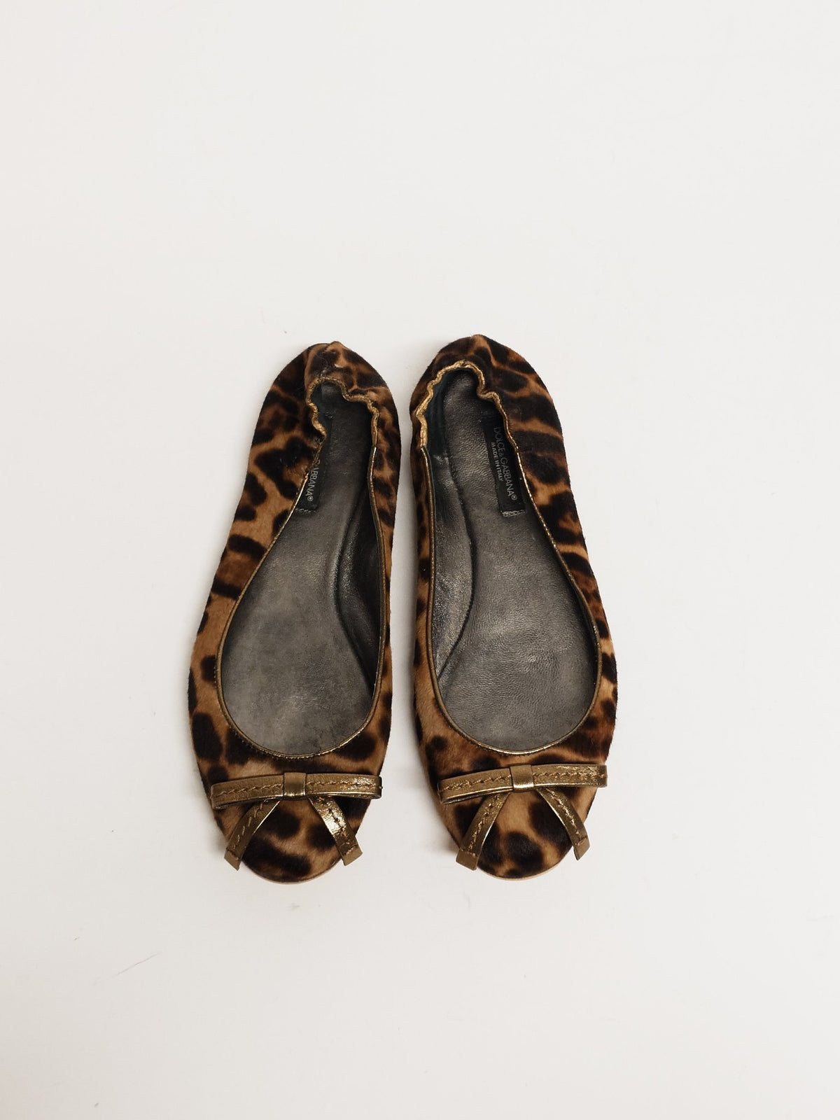 DOLCE&GABBANA Leopard Ballerina Size 35 - 2