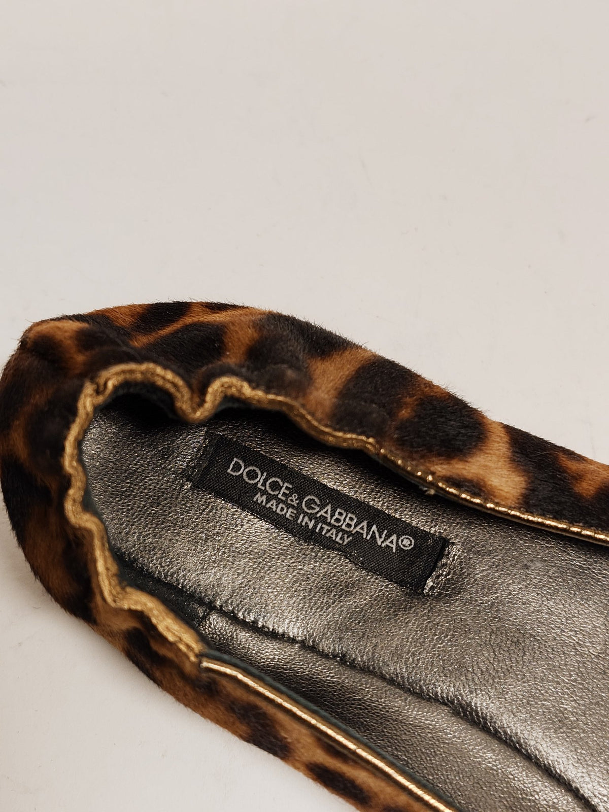 DOLCE&GABBANA Leopard Ballerina Size 35 - 6