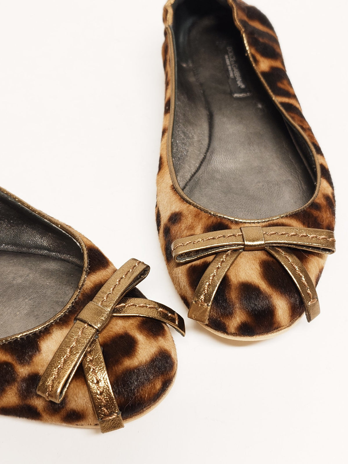 DOLCE&GABBANA Leopard Ballerina Size 35 - 3