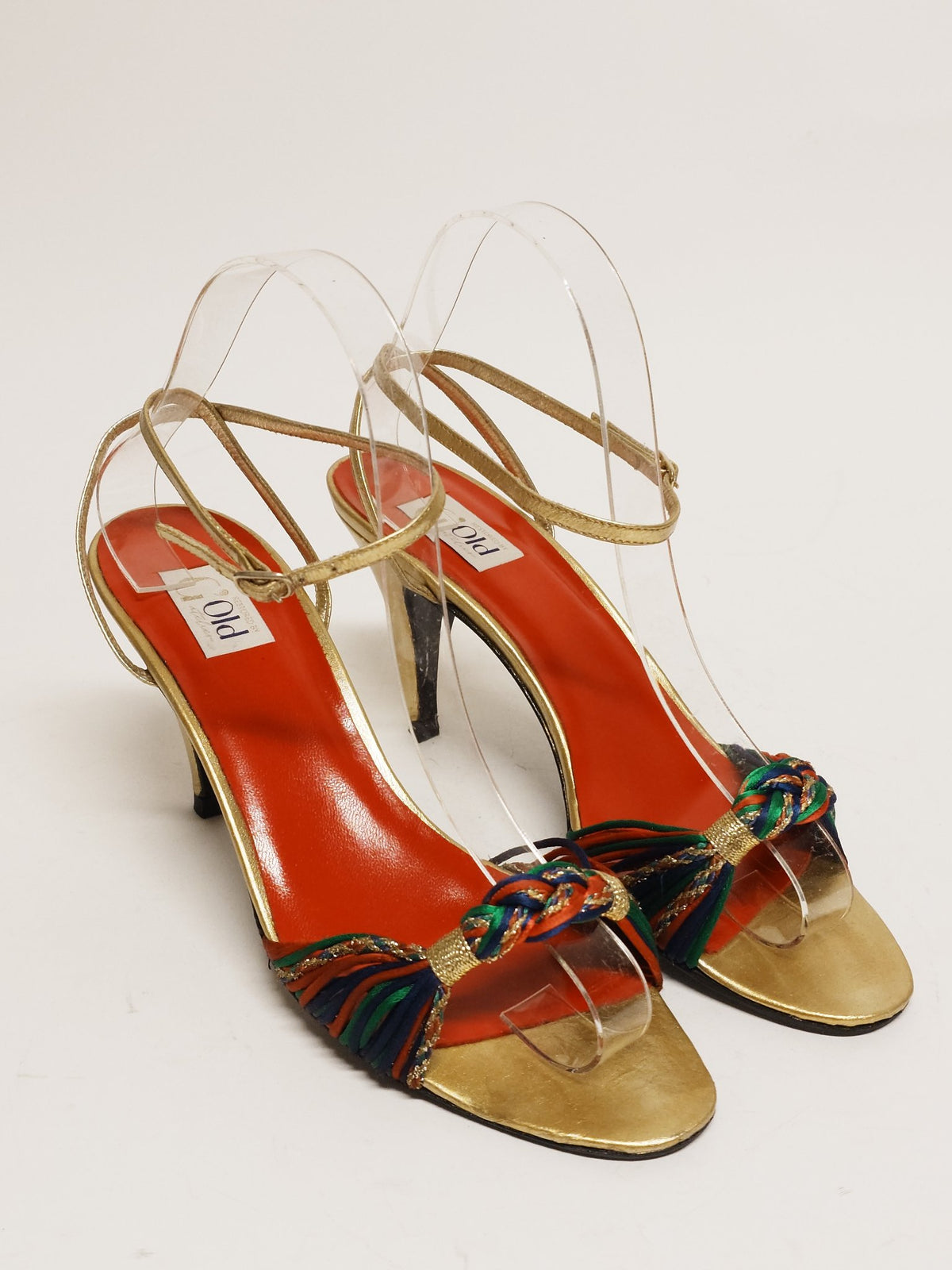G'OLD ATELIER Vintage Rainbow Cord Sandal Size 39.5 - 5