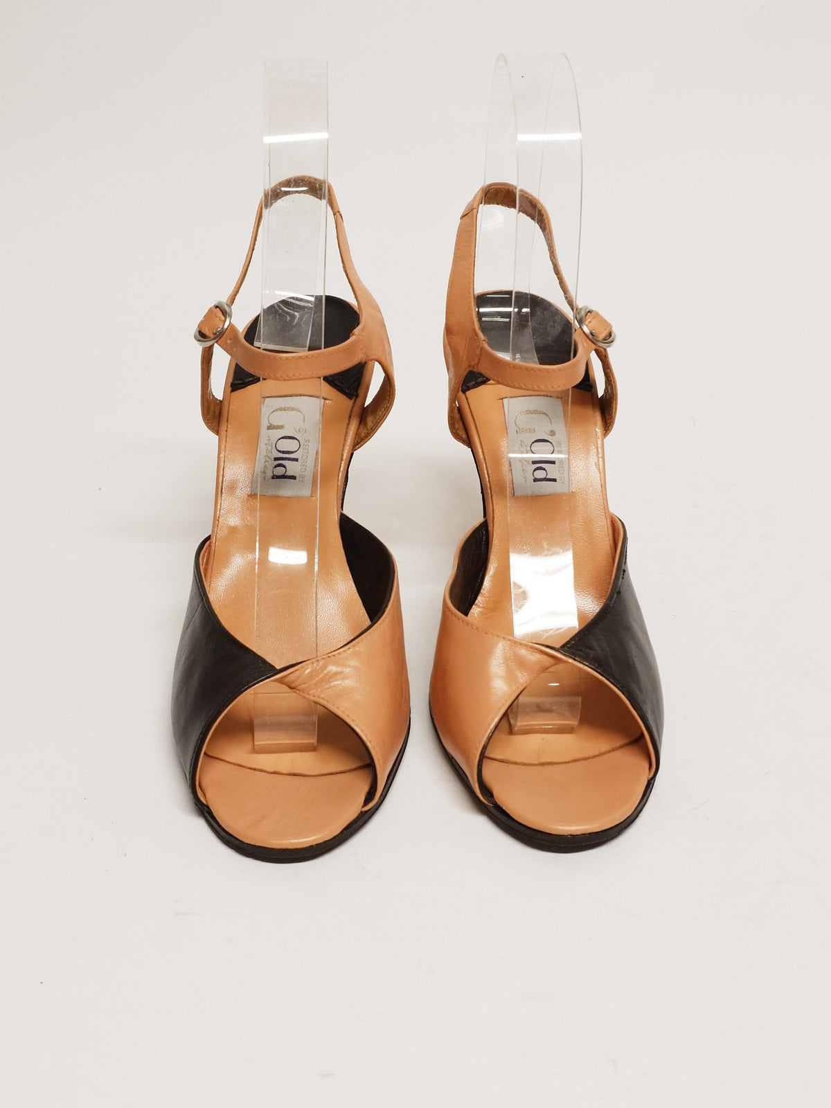 G'OLD ATELIER Vintage Bicolour Twist Sandal Size 37 - 6