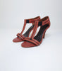 GIVENCHY Brick Red Sandal EU 37
