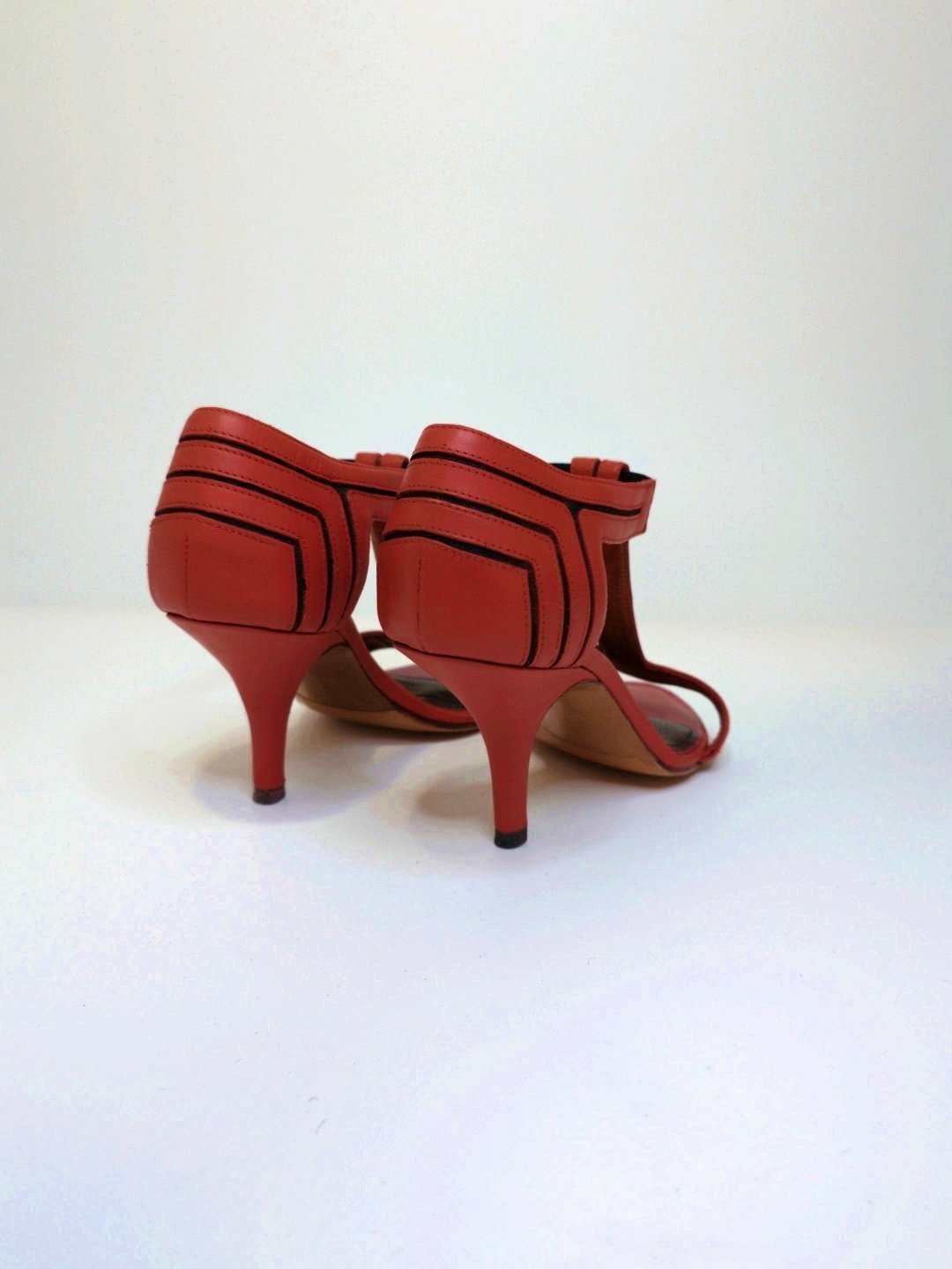 GIVENCHY Brick Red Sandal EU 37