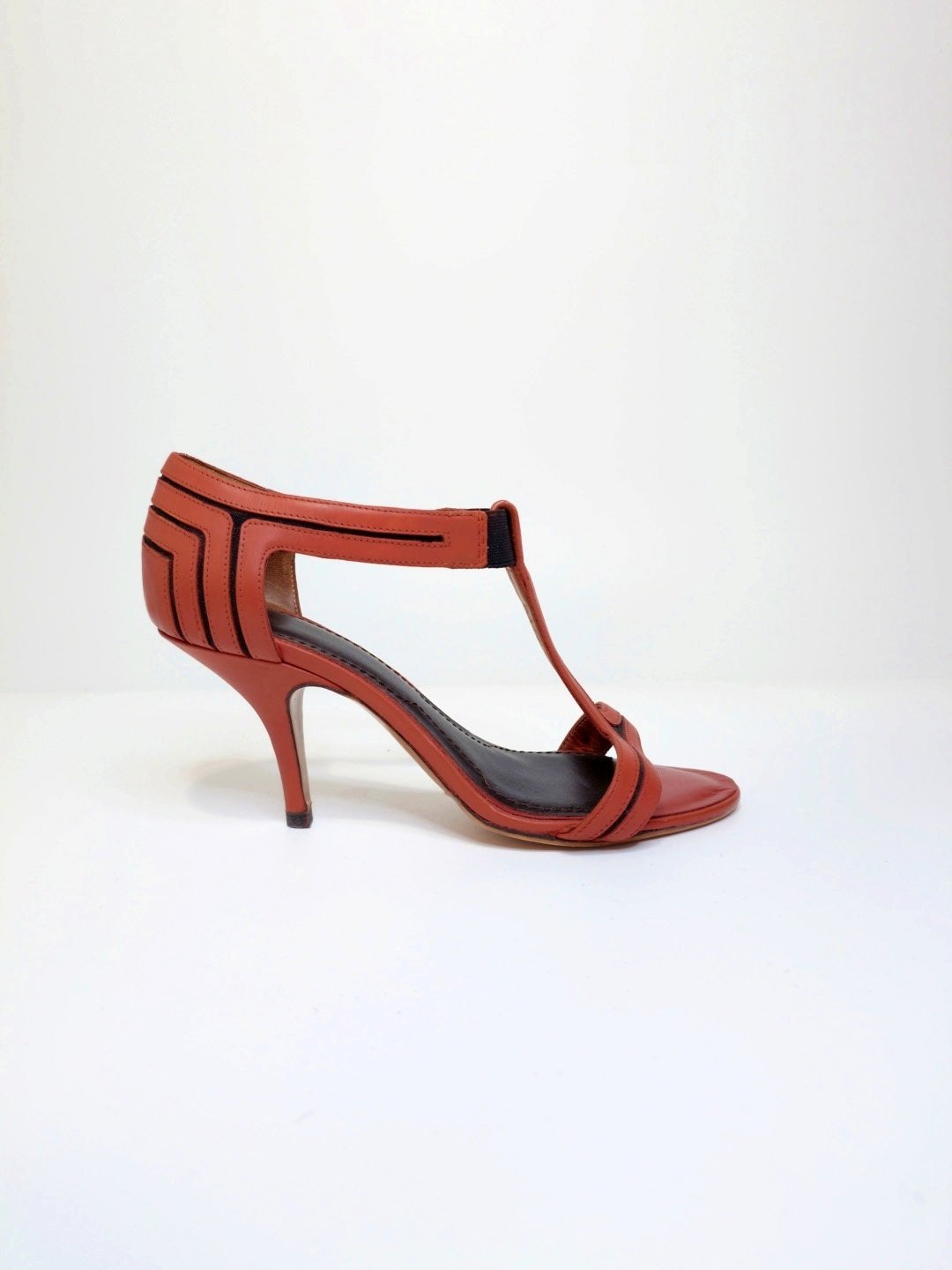 GIVENCHY Brick Red Sandal EU 37