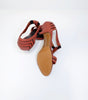 GIVENCHY Brick Red Sandal EU 37