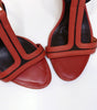 GIVENCHY Brick Red Sandal EU 37