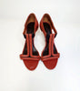 GIVENCHY Brick Red Sandal EU 37