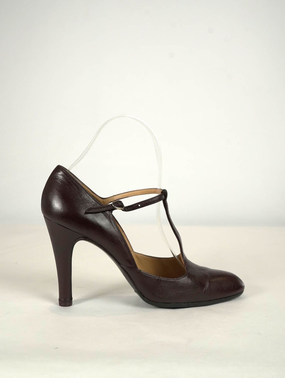 VINTAGE Mary Jane Plum Nappa EU 38.5