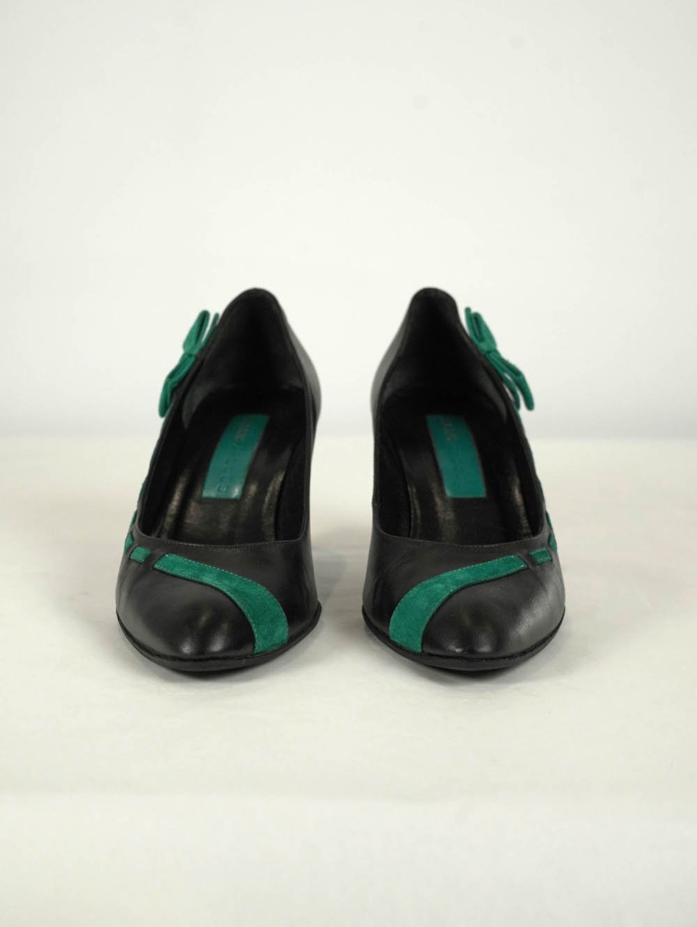 MARC JACOBS Black/Teal Pump EU 38