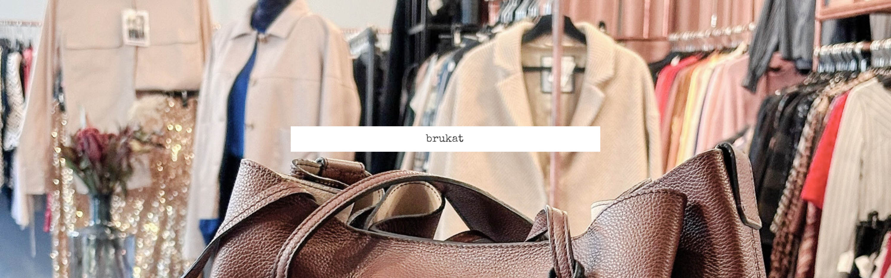 Brukat modern second-handbutik i Östersuns